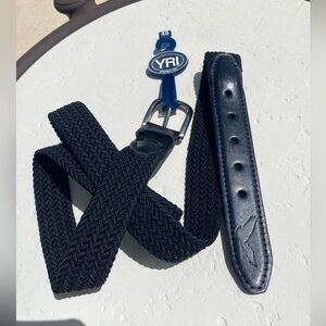 NWT YRI braided elastic belt